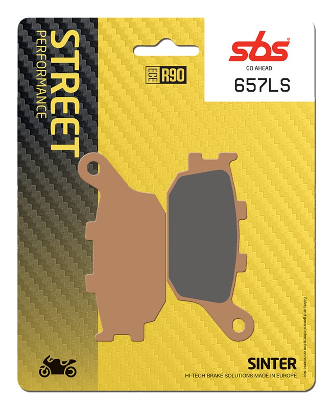 SBS brake pads KH174 HONDA crf 1000/1100 l africa twin 16-20 rear/rearstreet performance (excel) sinteredcolour gold (657LS)